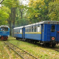 Перший тепловоз на відновленій дитячій залізниці поведуть… Іван Груник і Геннадій Москаль