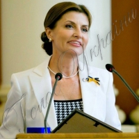 Марина Порошенко відвідала дві урочисті лінійки на Запоріжжі