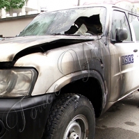 Підпалили авто місії ОБСЄ