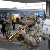 Із Києва до західних областей  вирушив Потяг Єднання «Труханівська Січ»
