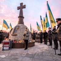 <<Ми щороку приходимо на це намолене святе місце, щоб віддати шану всім, хто не пережив часи Великого Голоду>>