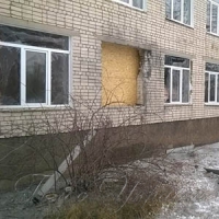 Школа вкотре постраждала від ворожих снарядів