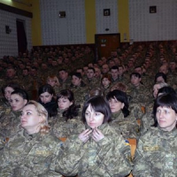 Захисниць вітали медалями