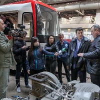 Перший трамвай запорізького виробництва вийде на вулиці міста в травні