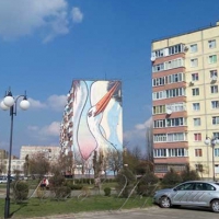 У місті енергетиків прописався лелека-гігант