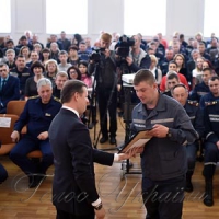Ляшко привітав вогнеборців з професійним святом