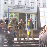 Нові призначення правоохоронців та мітинг атовців під стінами управління поліції