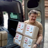 Родинам загиблих в АТО  вручили гуманітарні набори