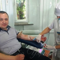 Голова Рівненської ОДА вп’яте став донором