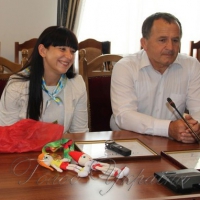 ...кращу сумоїстку привітали земляки