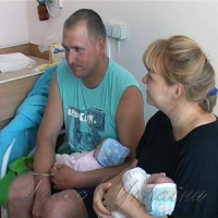 А двійнята — справжні богатирі!