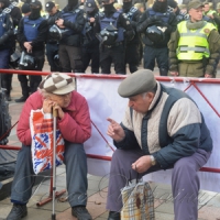 Загалом акція проходить спокійно