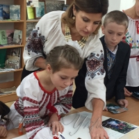 Рівненщина долучилася до проекту Марини Порошенко <<Книга Миру>>