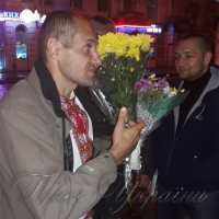 Пораненого на Майдані підтримували у Вашингтоні