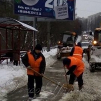 Столицю накрили снігопади