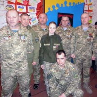 Зустрілися  з легендарним комбригом