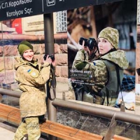 На знімках — наші герої