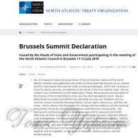 НАТО підтвердило євроатлантичні перспективи нашої країни