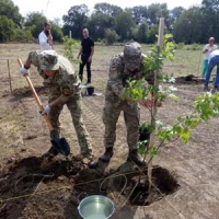 Заклали символічний парк