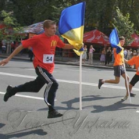 Легкоатлетична естафета на...