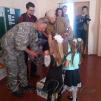 Офіцери групи Cimic Svitlodarsk...