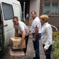 Привезли гуманітарний вантаж для дітей зі сходу