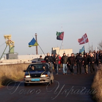Шахтарі Волині протестують проти безгрошів’я