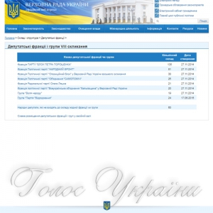 Із виступів уповноважених представників депутатських фракцій та груп