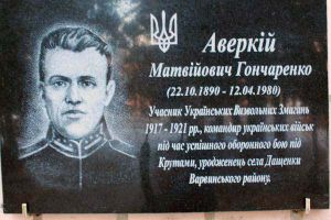 Легендарного крутянця вшанували меморіальною дошкою