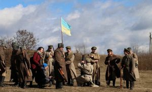 Реконструювали бій з більшовиками