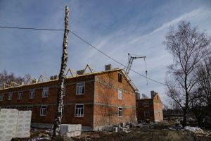 Триває будівництво казарм поліпшеного планування для контрактників