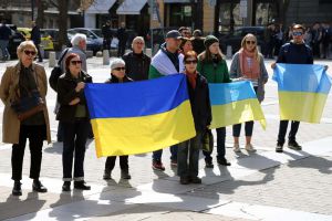 Українці та болгари вимагали видворити агресора