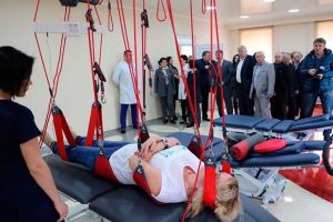 У Херcoні презентували новий Центр реабілітації бійців