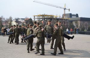 Гвардійці влаштували флешмоб