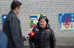 Латвійські телевізійники відзняли наслідки обстрілів