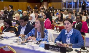 Голова Верховної Ради Андрій Парубій у присутності представників парламентів усього світу закликав Москву забрати свої окупаційні війська з України