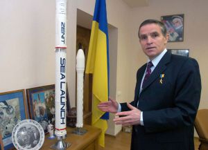 Він мріяв, щоб Україна утверджувала себе як космічна держава