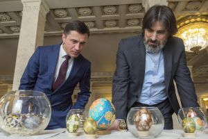 У парламенті презентували сотню найскладніших за технікою виконання та орнаментикою писанок