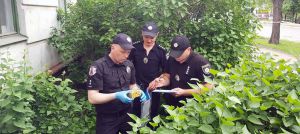 Знешкодили розтяжку біля багатоповерхівки
