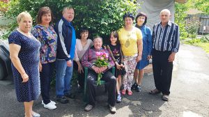 У Лубнах переселенця привітали з дев’яностоліттям