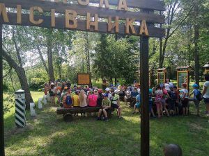 Навчальний клас у Школі лісівника облаштували в дендропарку