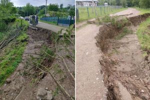 Дамби складаються  за принципом доміно