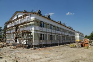 На Волині триває будівництво гуртожитків для контрактників