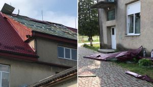 Через буревій постраждало кілька сіл Закарпатської області