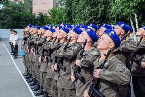Воїни з молодого поповнення Національної гвардії готові служити сумлінно