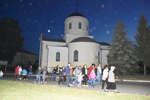 Селищем водив екскурсантів гетьман