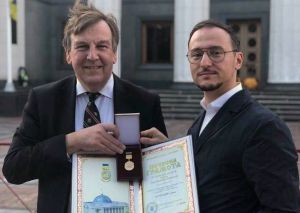 Британця нагородили Почесною Грамотою Верховної Ради
