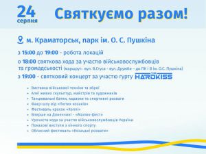 Виставка зброї і алея живих скульптур