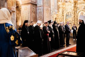 Урочисте богослужіння в Софійському соборі