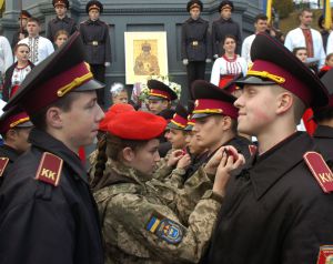 Кадети Києва побажали країні злагоди та благополуччя